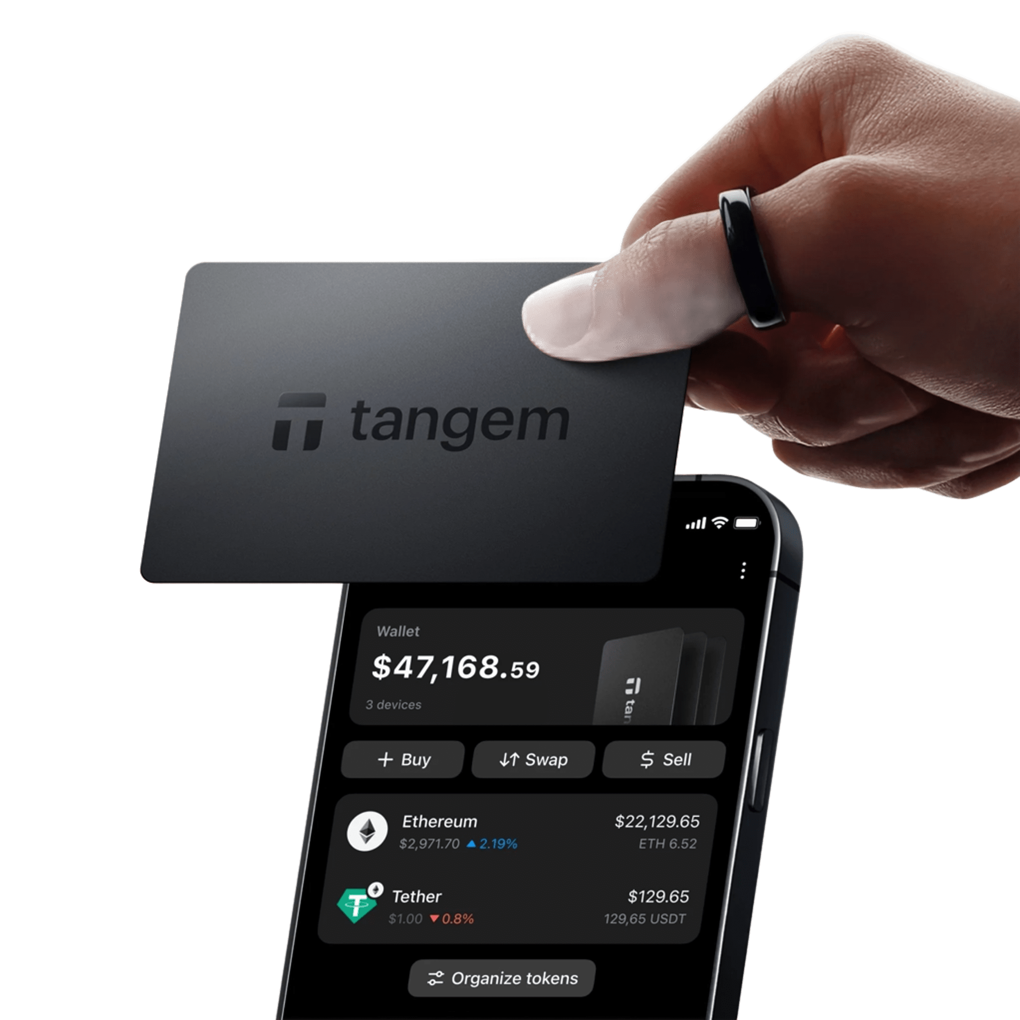Tangem backup cards